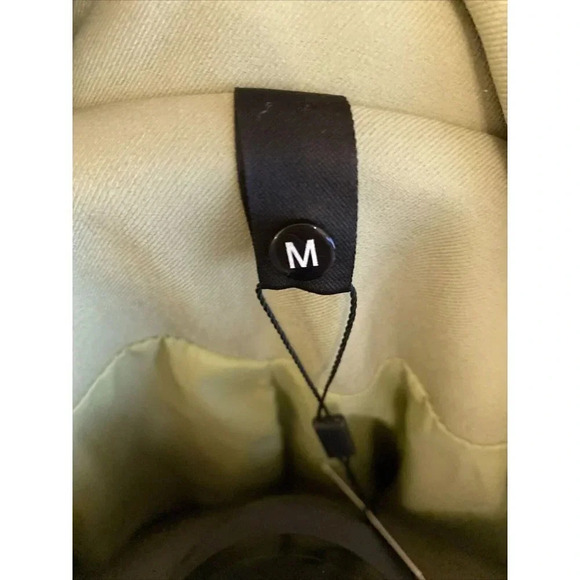 FXQ Magpie Women's Green Belted Trench Coat Jacket size M - Picture 9 of 12